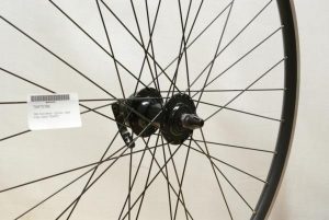 700C Front Black Double Skinned Disc Quick Release Wheel