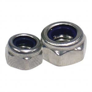 Oxford M5 Stainless Steel Nyloc Nuts (100)