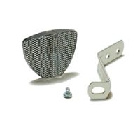 Front Bicycle Reflector With Metal Bracket