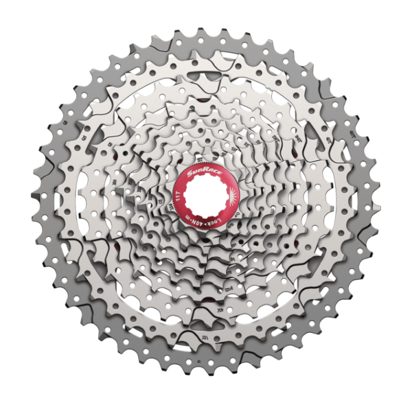 SUNRACE 10 SPEED MX3 11-42T METALLIC CASSETTE