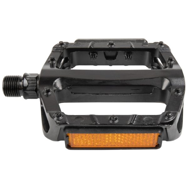 M-WAVE STEADY A10 TWISTED ALLOY BLACK 9/16 PEDALS