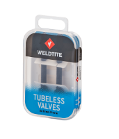 Weldtite Tubeless Valve Kit (2 x 55mm Presta) Kit Box