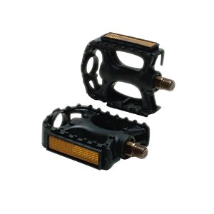 Oxford MTB 1/2'' Black Reflective Bicycle Pedals