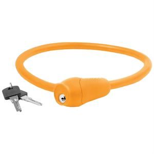 M-Wave Cable Lock 12mm x 600mm Orange