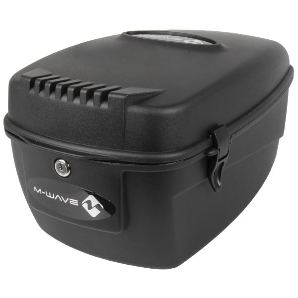Black Lockable Top Case With Fixings