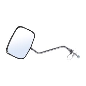 Deluxe Bicycle Mirror Rectangular With Long Stalk