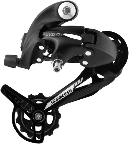 Sunrace M41 7/8 Rear derailleur without hanger (Spare hanger supplied)