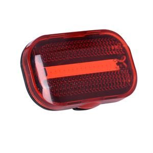 Oxford Red 5 LED Kidney Shaped Bicycle Light