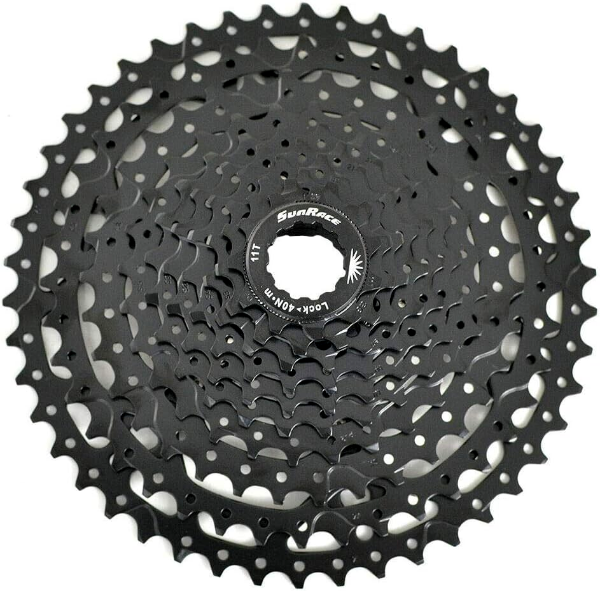 SUNRACE 10 SPEED M53 11-46T BLACK CASSETTE