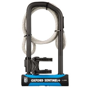 OXFORD LK326 SENTINEL DUO PRO D LOCK + CABLE 320MM SOLD GOLD