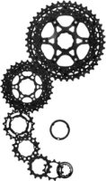 Sunrace 10 Speed M53 Wide Ratio 11-40T Black Cassette