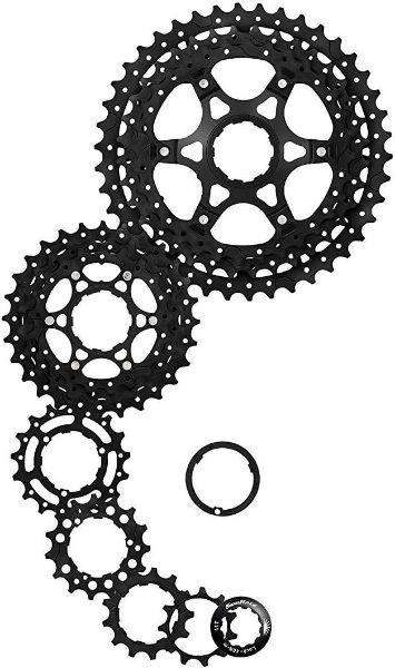 Sunrace 10 Speed M53 Wide Ratio 11-40T Black Cassette