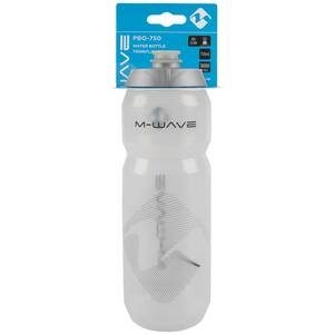 M-Wave Clear 750ml Plastic Water bottle